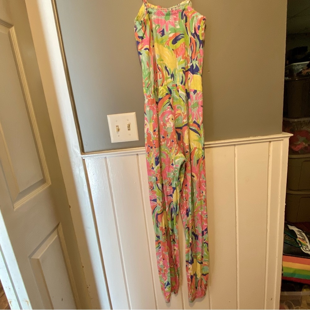 Lilly Pulitzer Girls Romper pants romper size XL